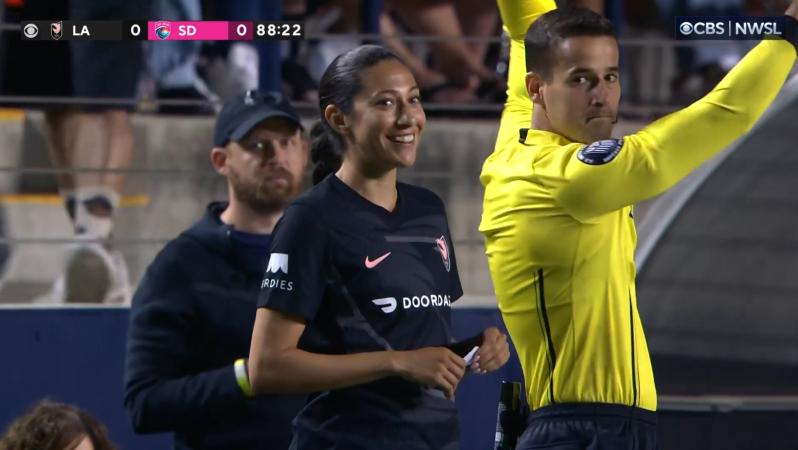 Christen Press returns