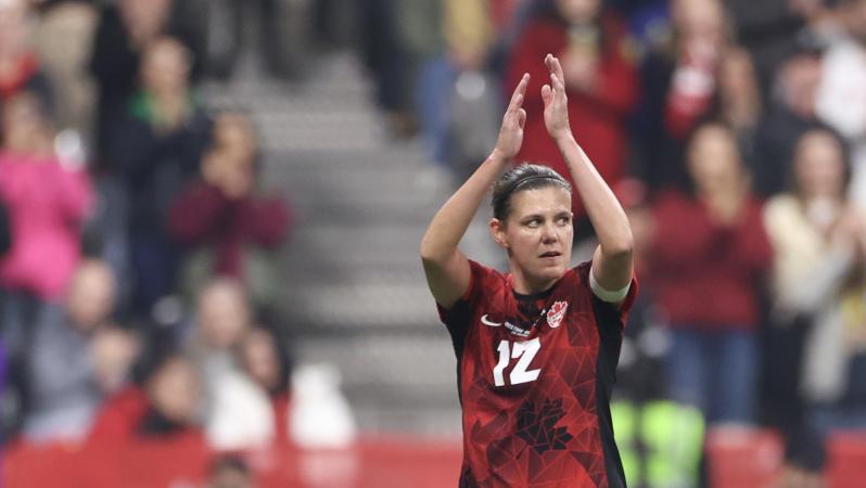 Christine Sinclair final Canada game