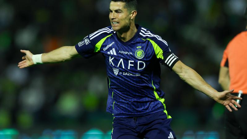 Cristiano Ronaldo brace