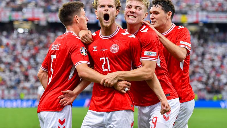 Denmark goal vs England