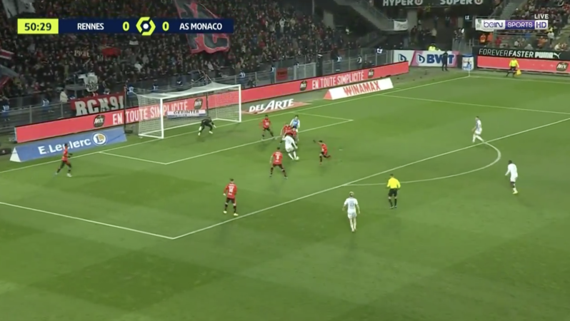 Balogun assists vs Rennes