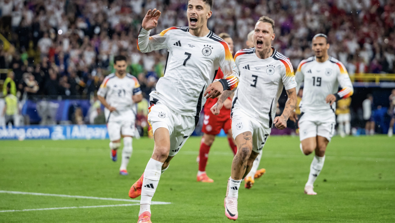 Germany vs Denmark weather and highlights