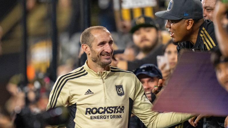 Chiellini LAFC coach
