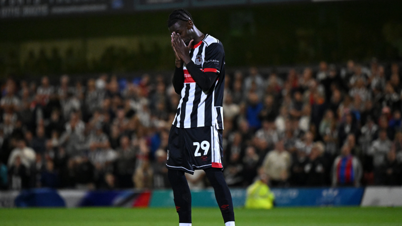 Grimsby Town ineligible player