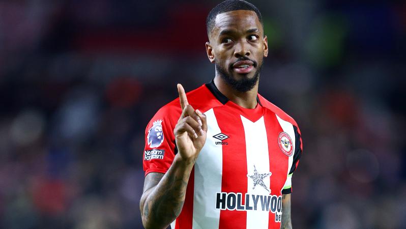 Ivan Toney free kick vs. Forest