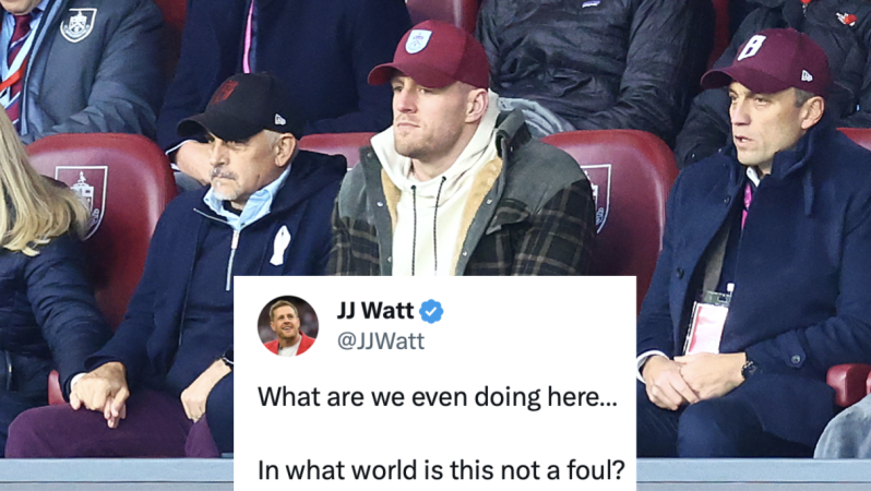 JJ Watt Luton Town goal reaction