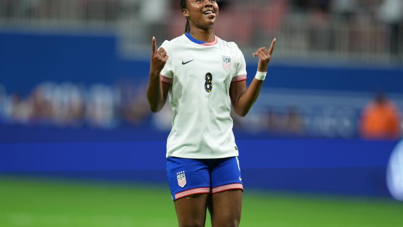 Jaedyn Shaw goal vs Japan