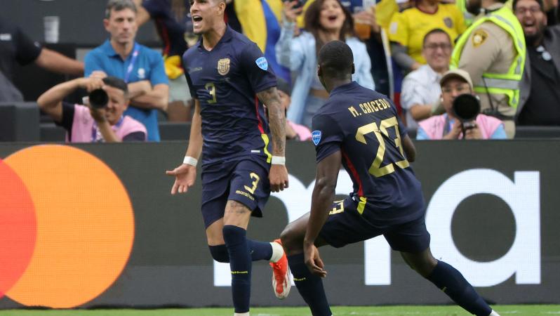 Jamaica own goal vs Ecuador