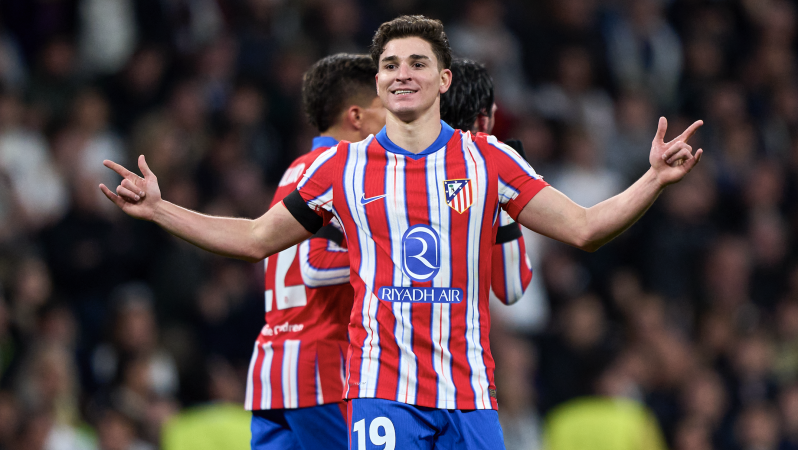 Julian Alvarez goal vs Real Madrid