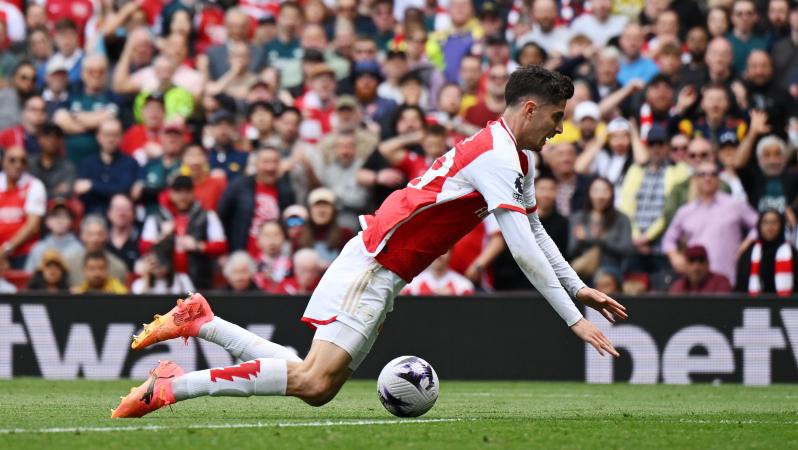 Havertz dive vs Bournemouth 