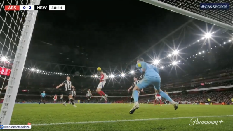 Kai Havertz miss vs Newcastle