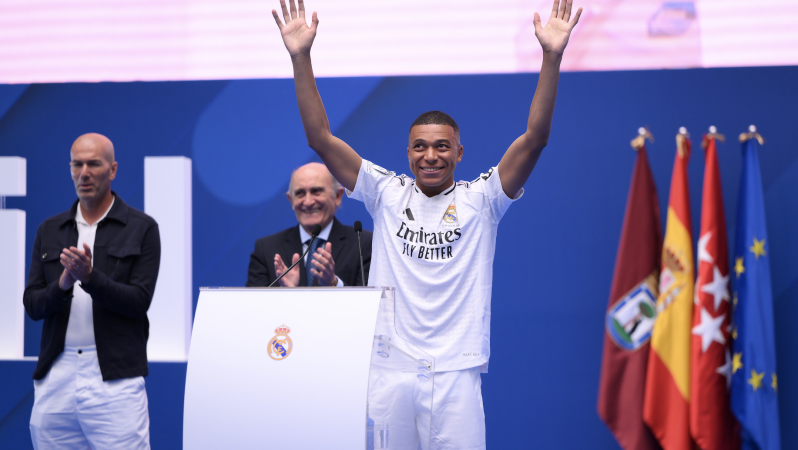 Mbappé Real Madrid unveiling