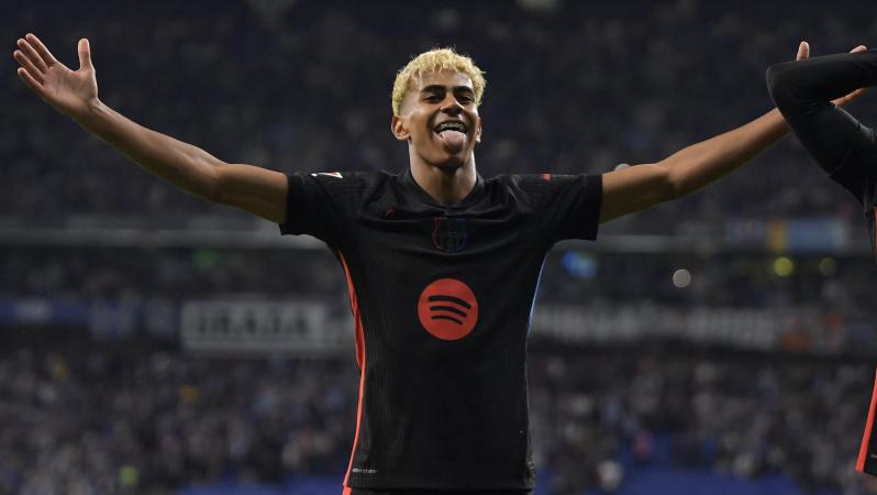 Lamine Yamal goal vs Espanyol