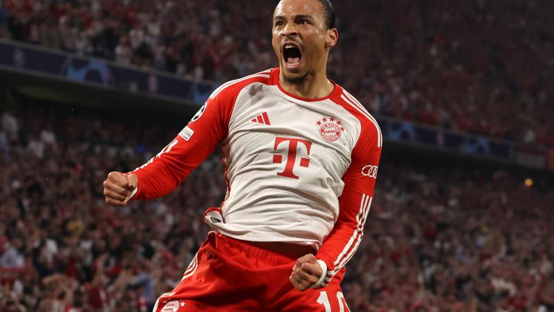 Sané goal vs Real Madrid