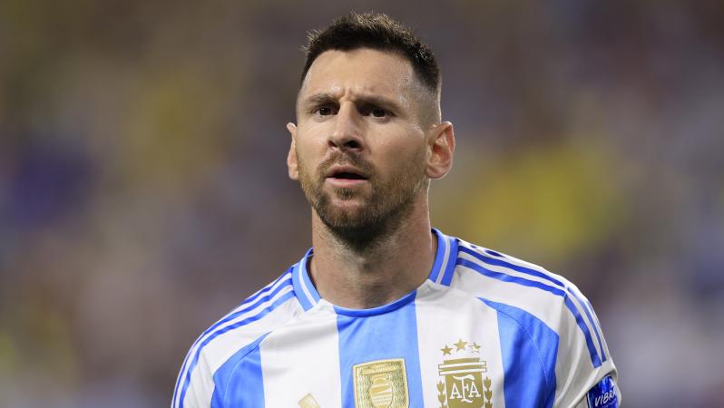 Messi not playing for Argentina