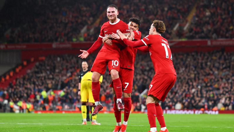 Mac Allister goal vs Sheffield