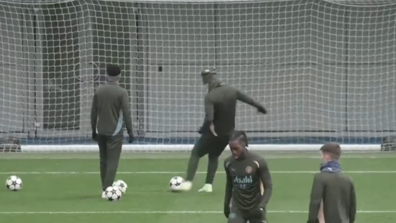 Man City penalty practice fails