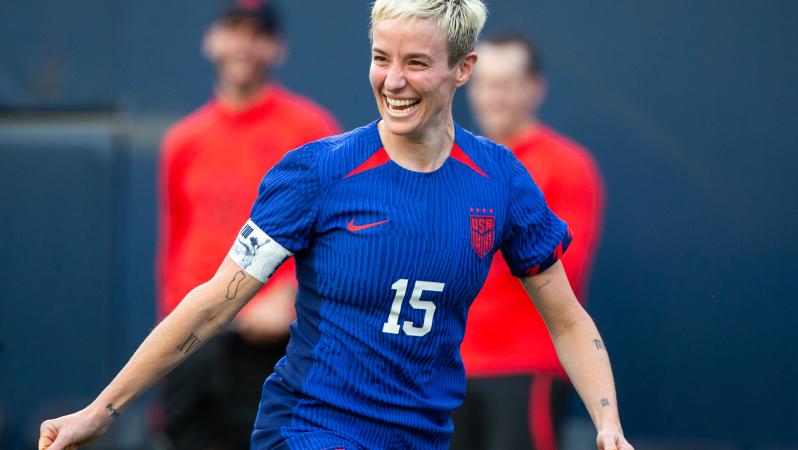 Megan Rapinoe Korbin Albert drama