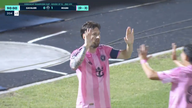 Messi goal vs Cavalier