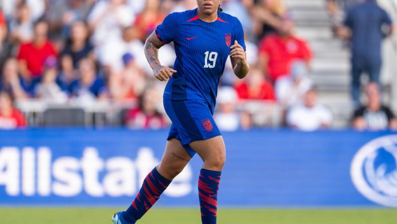 Mia Fishel ACL tear sees her miss Gold Cup