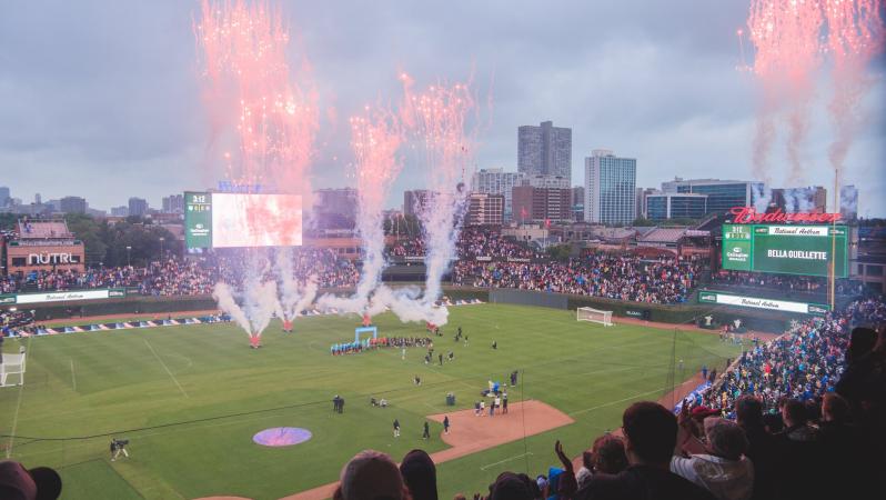 NWSL attendance record set at Wrigley Field