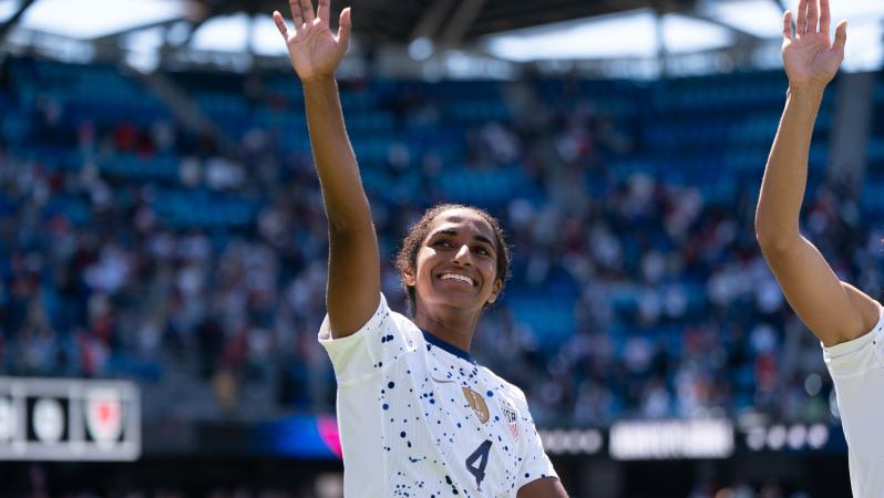 Naomi Girma player of the year