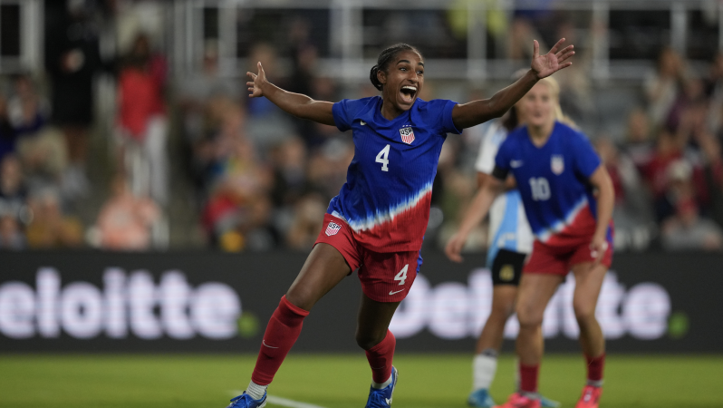 Naomi Girma goals vs Argentina