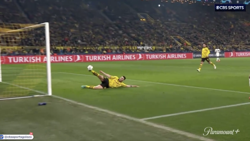 Niklas Süle clearance vs PSG