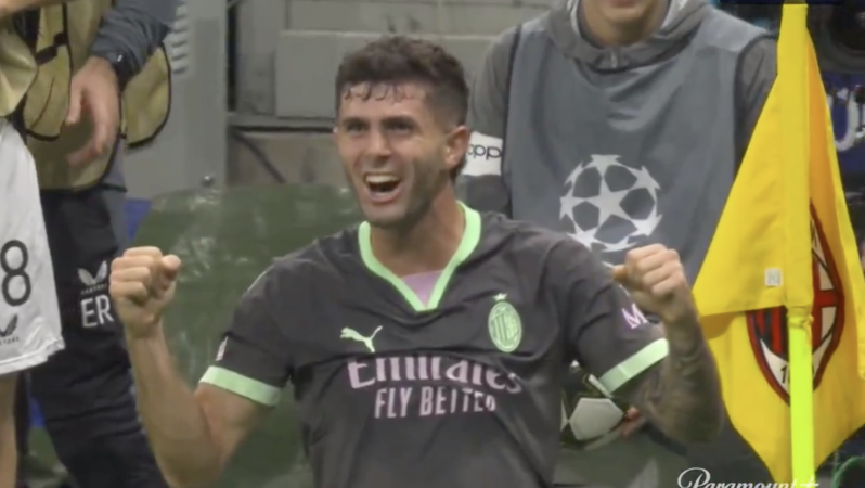 Pulisic olimpico goal