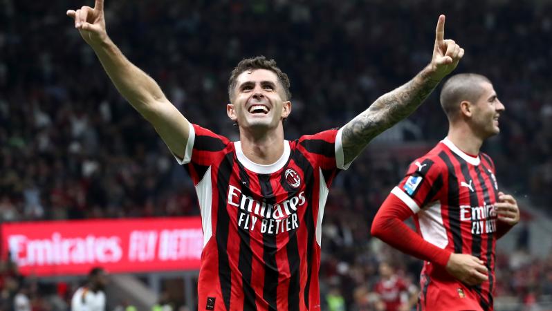 Pulisic assist vs Udinese