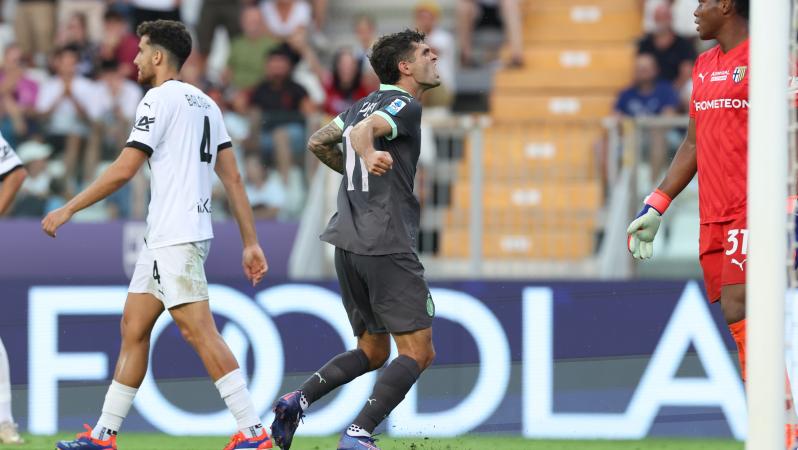 Pulisic goal vs Parma