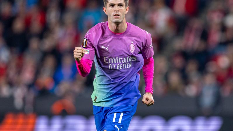 Pulisic goal vs Slavia Praha