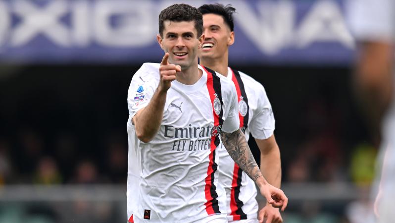 Pulisic goal vs Verona