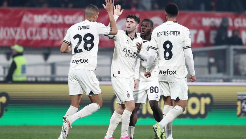 Christian Pulisic goal vs. Monza