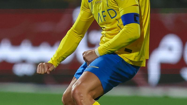 Ronaldo gesture toward fans