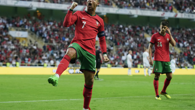 Ronaldo goals vs Ireland