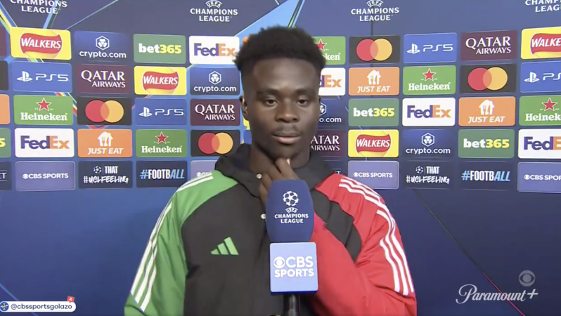 Saka EPL title claim