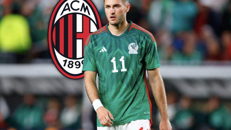 Santi Giménez AC Milan