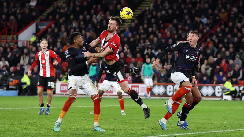 Sheffield own goals vs. Luton Town