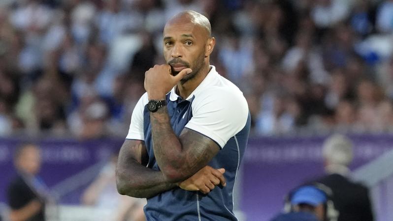 Thierry Henry France fight reaction