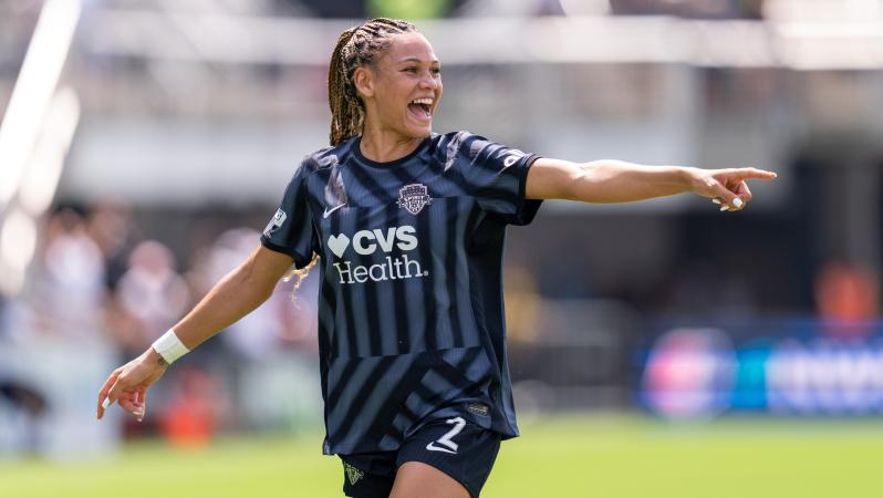 Trinity Rodman goal vs Houston