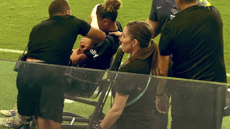 Trinity Rodman injury