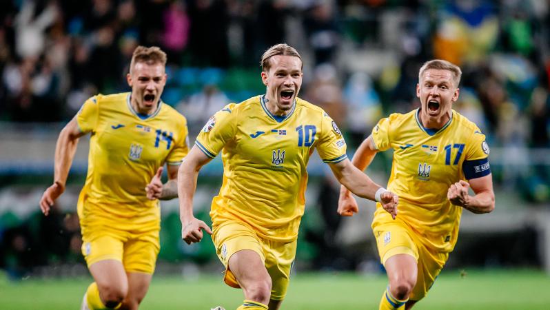 Ukraine qualify for Euro
