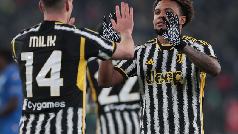 Weston McKennie assists vs. Frosinone 