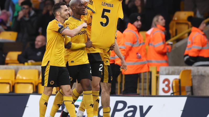 Wolves tribute to Lemina