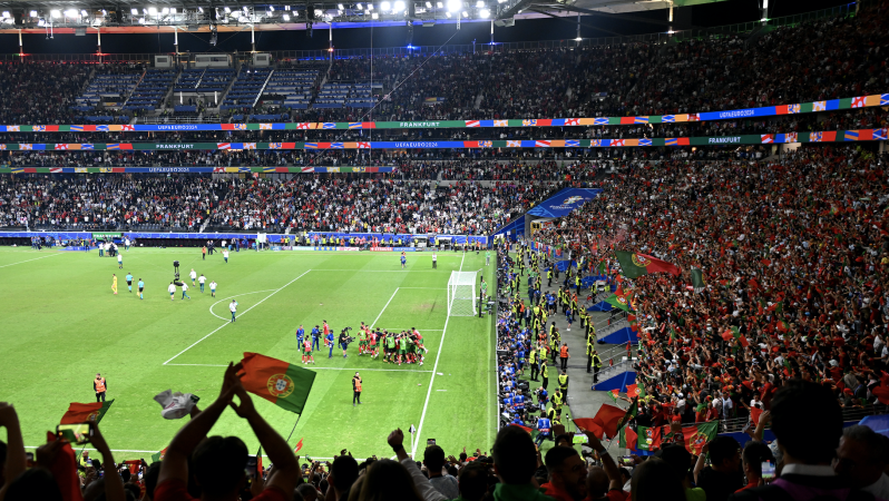 Fan beaten at Euro game