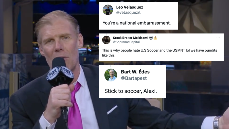 Alexi Lalas border tweet backlash