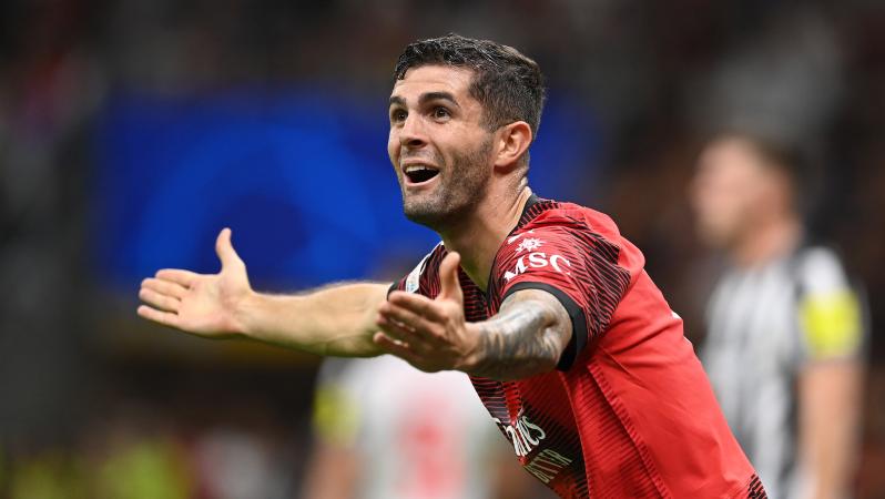 Christian Pulisic benched for UCL opener