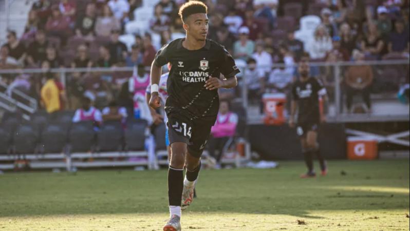 Da'vian Kimbrough, the youngest U.S. pro soccer player