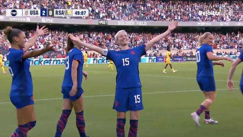 Rapinoe last USWNT game